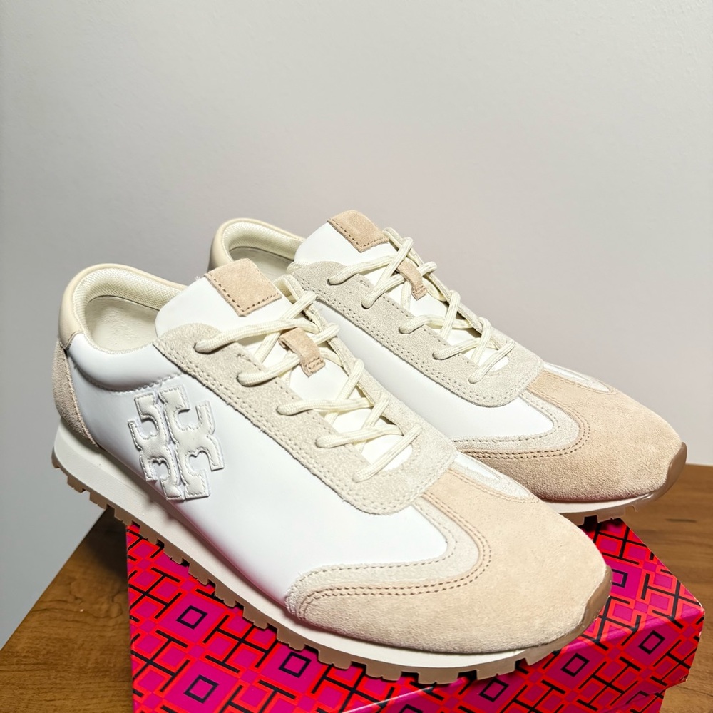 Vintage Nylon and Leather Sneakers Euro 40